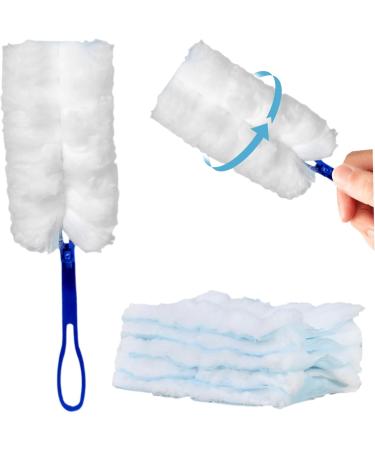 30Pcs Duster Refills with 1 Short Handle Disposable Cobweb Duster Heads Static Dust Removal Dusting Tools Hand Dusters for Blinds Cleaning Supplies - Buy Online on GoSupps.com