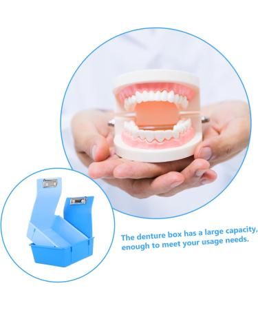 Buy Solustre 2 STK Prosthesis Box Retainer Holder - Durable Retainer Storage Solution for International Shipping - Buy Online on GoSupps.com