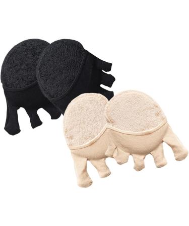 Mobestech 6 Pairs Full Toe Socks - Metatarsal Pads & Toe Separators for Foot Pain Relief | High Heel Accessories - Buy Online on GoSupps.com