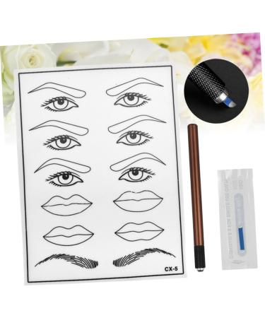 Outanaya Lip Liner Pencils set coffee manual pen embroidery kit kit practice set Practice Skin Kit suite Lip Liner Marker - Buy Online on GoSupps.com