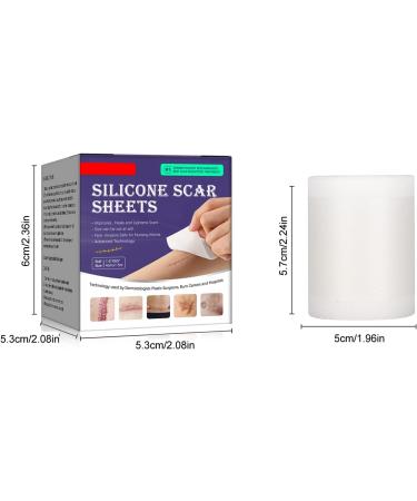 Silicone Scar Removal Tape Roll for Hypertrophic Scars - Post Surgery, Acne, Burns - Caesarean Section Safe - Buy Online on GoSupps.com