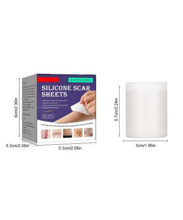 Invisible Silicone Scar Sheets | Promotes Circulation | Surgical & Caesarean Scar Removal Strips - Buy Online on GoSupps.com
