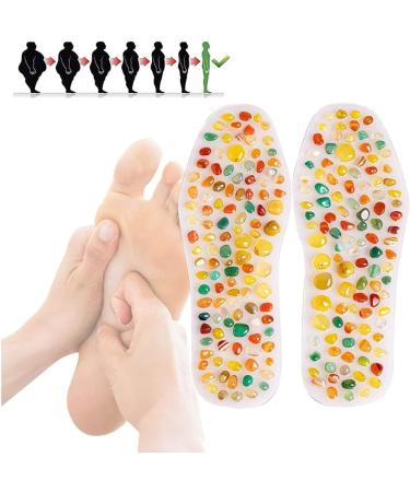 Cyn Orthopedic Shoe Inserts for Men & Women | Acupressure Magnetic Massage Insoles | Reflex Zone Pain Relief Gel Insoles (Size 36 EU) - Buy Online on GoSupps.com