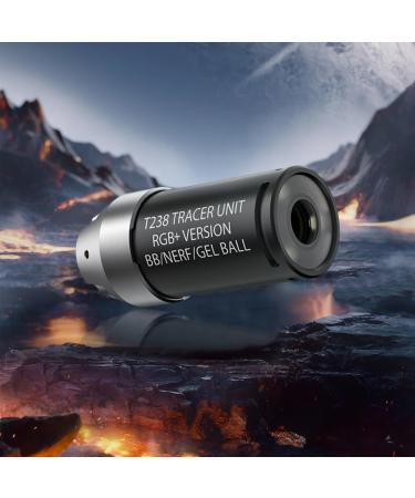T238-RGB+ Airsoft Tracer Unit - Spitfire Tactical Tracer for Airsoft NERF & Gel Blasters - High Performance in Black - Buy Online on GoSupps.com