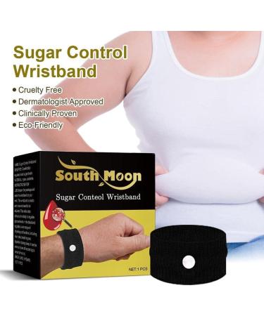 YXRRVING Sugar Bracelet | Blood Sugar Management Body Band | Regulate Levels | Health Care Wristband in Black - Buy Online on GoSupps.com