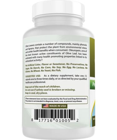 Best Naturals Olive Leaf Extract 700 Mg 90 Capsules - Pack of 3 - Buy Online on GoSupps.com