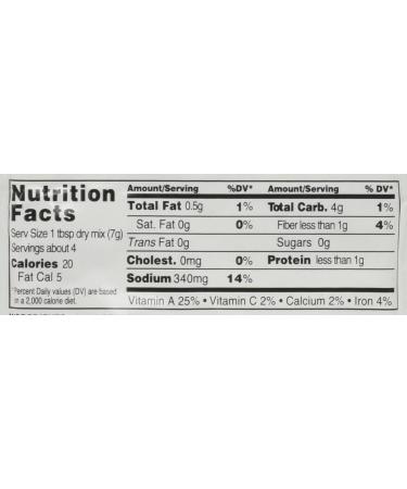 Grandma's Chili Seasoning - 12 Packets x 0.875oz | Spicy Blend for Delicious Chili - Buy Online on GoSupps.com