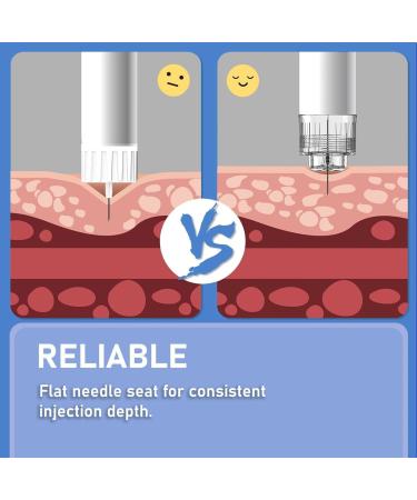 4mm 32G Micro-Click Universal Insulin Pen Needles 4mm (100 Count) - For Ozempic Saxenda Insulin and Other Medications - Buy Online on GoSupps.com