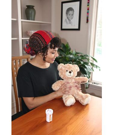 HealthPozitive MediTeddi: Electronic Medication Reminder & Talking Health Monitor Teddy Bear - Best Pill Tracker for Adults & Kids - Buy Online on GoSupps.com