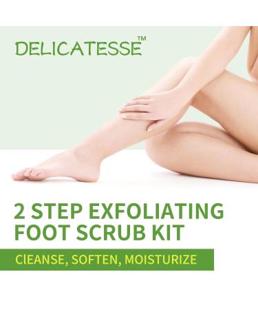 Exfoliating Foot Peel Mask for Dry Cracked Feet - Callus Remover & Moisturizer for Men & Women - Buy Online on GoSupps.com