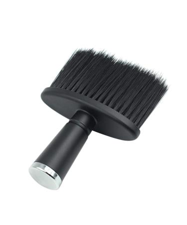 Neck Duster Brush Hairdresser Hair Cleaning Brush Hairdresser Neck Brush Hairdressing Supplies Hair Cutting Brush Neck Duster Soft Brush for Hair Cutting Salon Stylist Barber Hair Stylist (Black)