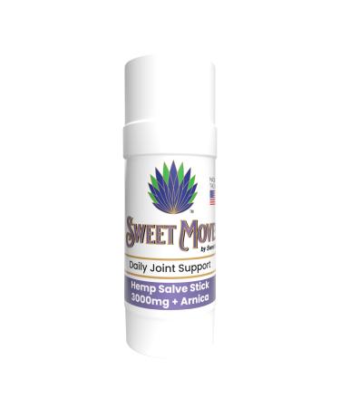 Sweet Life | Hemp Salve Stick | 3000mg Pain Relief Stick | Small Business | Organic | Muscle Rub (3000mg) White