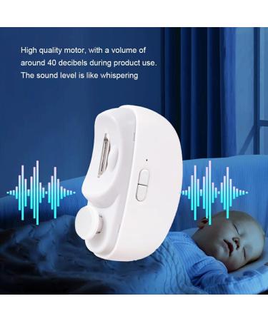 QOKLIYUI Manicure Tool Set Stylish Appearance for Easy to Nail Clippers Electric Nail Clippers Nail Supplies Nail Trimmer Nails White - Buy Online on GoSupps.com