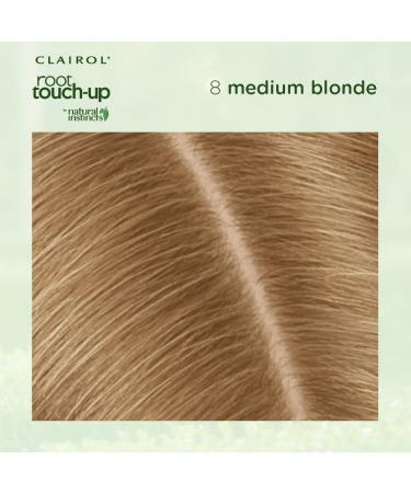 Clairol Root Touch-Up by Natural Instincts Hair Dye - 8 Medium Blonde, 2.72 oz - Pack of 1 - Buy Online on GoSupps.com