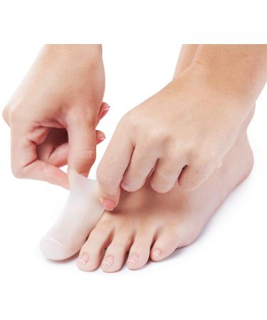 Pedimend silicone gel Big toe Cap (1 pair) - for missing or ingrown toenails - for corns and cornea - Unisex - Foot care 1 pair