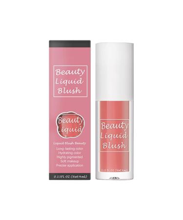 TianWlio Cream Blush - Blush Makeup Natural Look Nine Color Liquid Natural Color Contouring Durable Silky and Delicate - 3ml - Long Lasting - Lightweight
