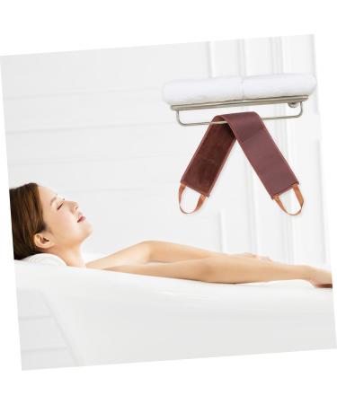 Ipetboom 1pc Back Lotion Applicator Belt for -tanning Body Lotion Application Brown Back Wiping Tool for Reaching Hard Access Areas Includes Scrubber for Skin Care - Buy Online on GoSupps.com