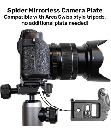 SpiderPro Mirrorless Single Camera System v2 with Self-Locking Holster - Carry Heavy Gear with Ease | Spider Holster - Buy Online on GoSupps.com