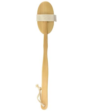 Wholesome Beauty Dry Skin Body Brush - 11-Inch Wood Handle- Exfoliating and Detoxifying - Buy Online on GoSupps.com