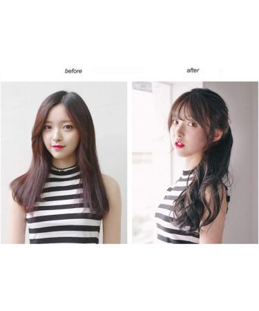 Natural Synthetic Hair Flat Bangs/Fringe Mini Hair Bangs Fashion one Clip-in Hair Extension(Dark Brown) - Buy Online on GoSupps.com