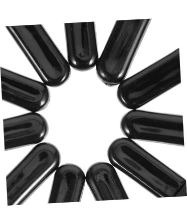 Baluue 300 Pcs Mini Eyeshadow Swab Eye Makeup Lip Scrub Brush Eyelash Spoolie Black Plastic - Buy Online on GoSupps.com