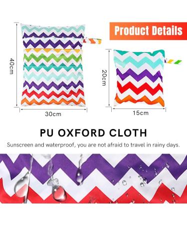 Cyjzheu Diaper Bag Set - 2-Piece Waterproof Wet/Dry Bags for Travel Swimming & Cosmetics | Reusable Baby Bag for Kindergarten & Beach - Buy Online on GoSupps.com