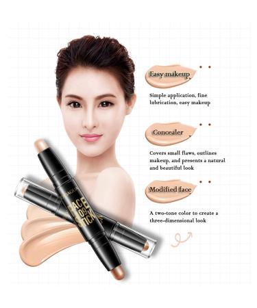 Concealer Eraser Stick & Highlight Pen | Contouring Makeup for Flawless Skin - A01 - Buy Online on GoSupps.com