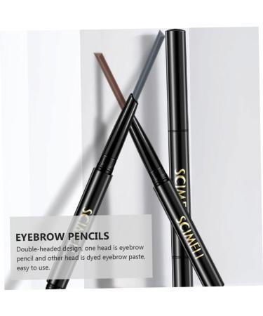 WOONEKY 2 1 Eyebrow Makeup Tools Automatic Rotating Pencil Rotating Eyebrow Makeup Pen Eyebrow Waterproof 1 count (Pack of 1) Brown - Buy Online on GoSupps.com