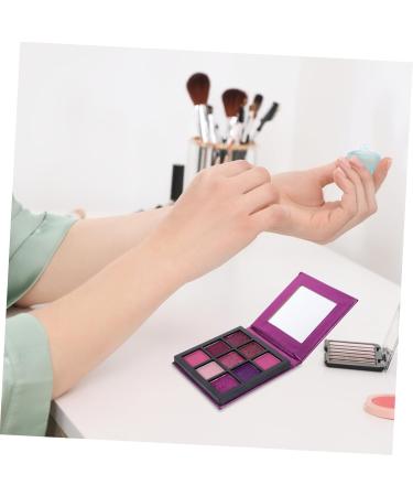 FOMIYES 9 Eyeshadow Women Eye Shadow Makeup Palette Metallic Eye Shadow Palettes Diamond Shimmer 1 count (Pack of 1) Purple - Buy Online on GoSupps.com