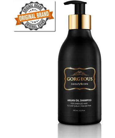 Moroccan Argan Oil Shampoo and Conditioner SLS Sulfate Set - Best for Damaged - Buy Online on GoSupps.com