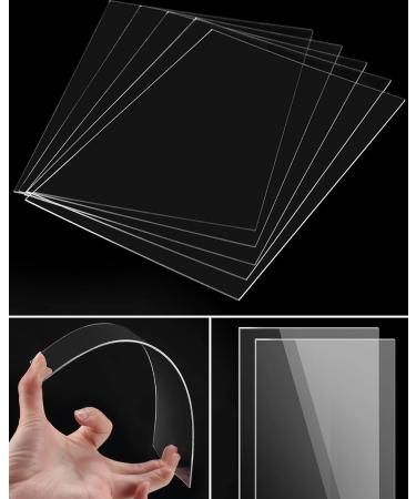 50 Pack 5x7 Inch Clear Acrylic Sheets - 1mm Thick Blank Panels for Picture Frames, Art Projects, Wedding Signs - Acrylic Glass Replacement - Buy Online on GoSupps.com