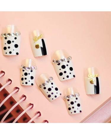 Dajidafu Press on Nails Removable Salon Artificial Manicure Patch Wearable Professional False Nail Tips Girls Supplies - Buy Online on GoSupps.com