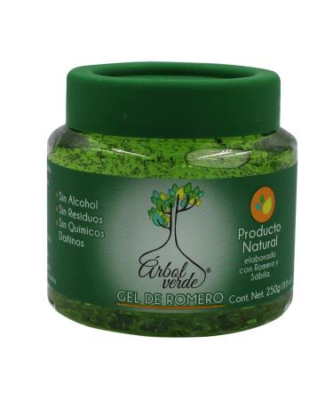 Rosemary Hair Gel (8.8 oz) - Natural products- Fights Hair Loss - No alcohol No sulfates No Parabens No Silicon