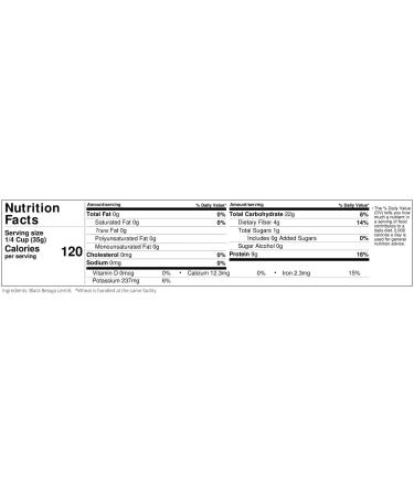 Red Lentils | Black Beluga Lentils | Golden Lentils | Non-GMO | 12 LBS Total | 100% Non Irradiated | Kosher | USA Grown | Vegan - Buy Online on GoSupps.com