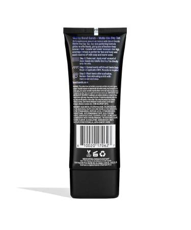 Buy Bondi Sands Glo Matte Deep Bronze One Day Tan - Flawless Finish for Face & Body Water-Repellent Vegan 100ml - Buy Online on GoSupps.com