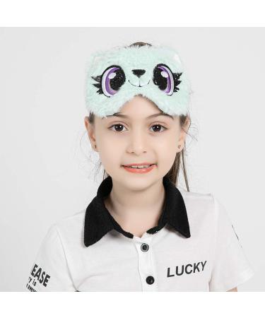 Animal Sleeping Mask - Funny Eye Shade Cover for Women Men Kids (Green) - Buy Online on GoSupps.com