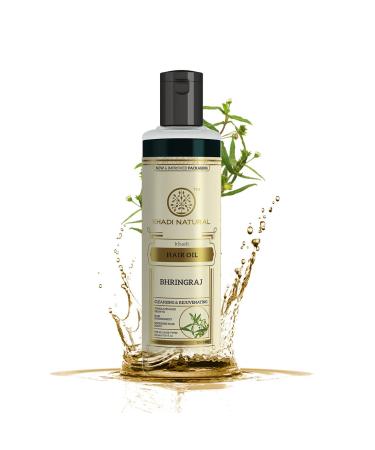 Khadi Natural Bhringraj Herbal Hair Oil - 210ml