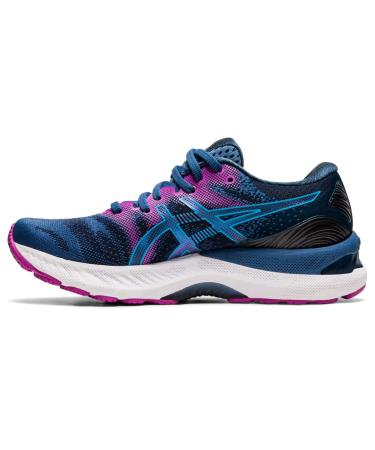 ASICS Women's Gel-Nimbus 23 Running Shoes 9.5 Grand Shark/Digital Aqua