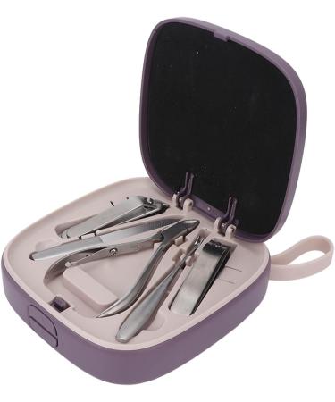 Manicure Tools Double Layer Corrosion resistant Nail Clippers Pedicure Set Stainless Steel for Eyebrow - Buy Online on GoSupps.com