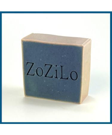 Ocean Blue Shea Butter Handmade Soap - Olive Oil & Cedarwood - Palm Oil Free - 4.6 oz - Buy Online on GoSupps.com