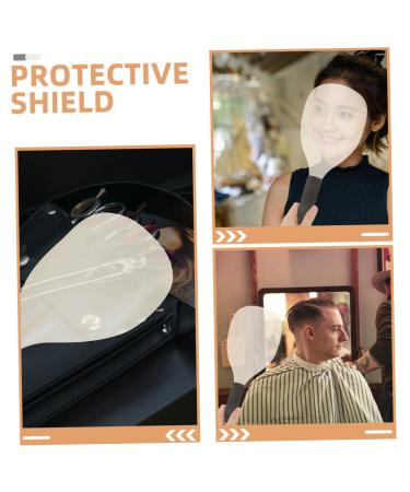 2pcs Haircut Facial Mask Protector Clear Plastic Hairspray Shield Hair Treat Facial Mask Haircut Facial Mask Protector Salon Hairspray Shield Cover Hairspray Shield For Facial - Buy Online on GoSupps.com