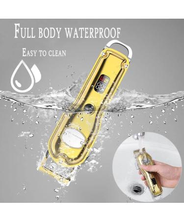 Professional Hair Clippers - Cord/Cordless IPX7 Electric Trimmer Kit - 8W Powerful & Adjustable - Perfect for Home & Salon Use - Buy Online on GoSupps.com
