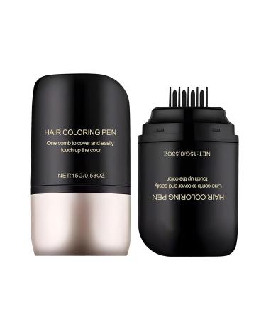 hair dye 15g hair color with applicator temporary color product waterproof and sweat proof supplies for adults Black