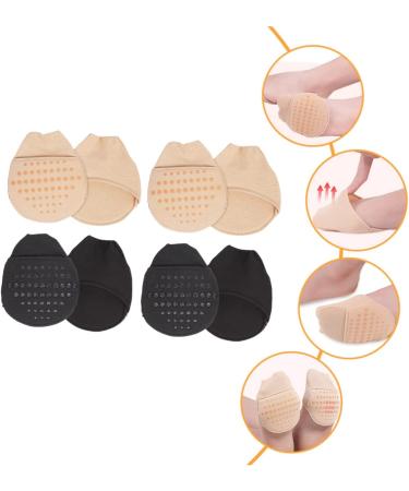 FRCOLOR 12 Pairs Forefoot Socks Semi-Seamless Socks High Heel Shoes for Women Dance Socks Forefoot Socks for Women Sweat-Absorbing Forefoot Padding Invisible Half Socks - Buy Online on GoSupps.com