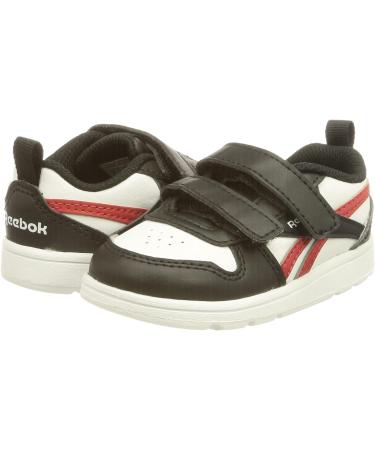 Reebok Baby Boy's Royal Prime 2.0 2v Sneakers - 4.5 UK Child, Core Black/White/Red - Buy Online on GoSupps.com