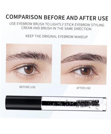 Angoily 2pcs Eyebrow Shaping Liquid Brow Control Setting 3d - Clear Brow Gel Miss Eyebrow Pencil Colorless 1 count (Pack of 1) Transparent Color - Buy Online on GoSupps.com