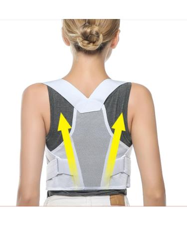 Buy Student Posture Belt for Adults - Anti-Hunchback Correction Breathable & Comfortable | Medium Size - Perfect for Men & Women - Buy Online on GoSupps.com