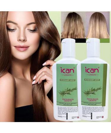 ican London Rosemary Mint Scalp & Hair Treatment Oil For Faster Hair Growth 100ml - Buy Online on GoSupps.com