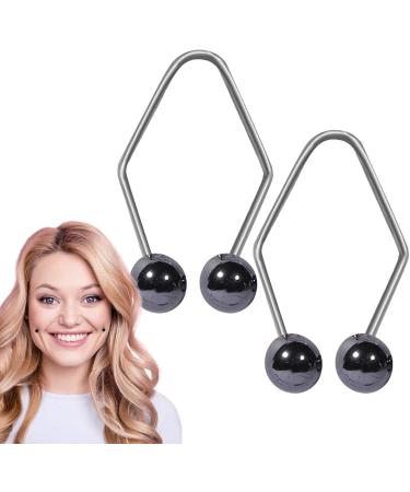 Dimple Maker Smile Face Trainer Dimple Maker with Beads Dimple Maker Beads for Women and Girls Dimple Trainer for Face Black - Buy Online on GoSupps.com