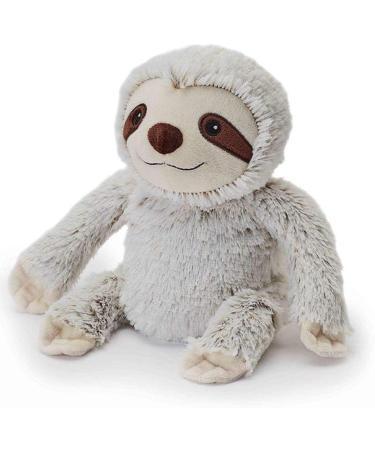Warmies Intelex Microwavable Sloth Heatable Toy with Lavender Bag - Marshmallow Sloth - Buy Online on GoSupps.com